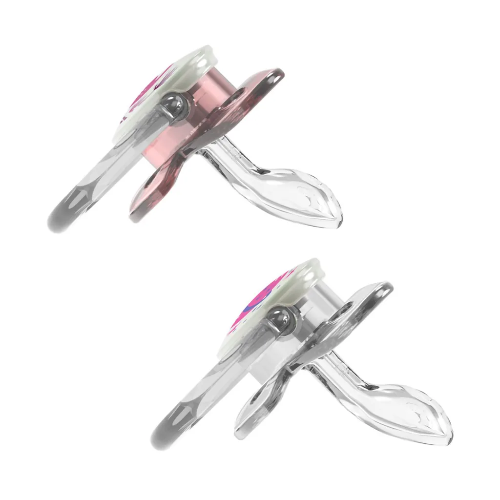 پستانک ارتودنسی شب تاب طرح ماه صورتی دکتر براون Dr.Browns