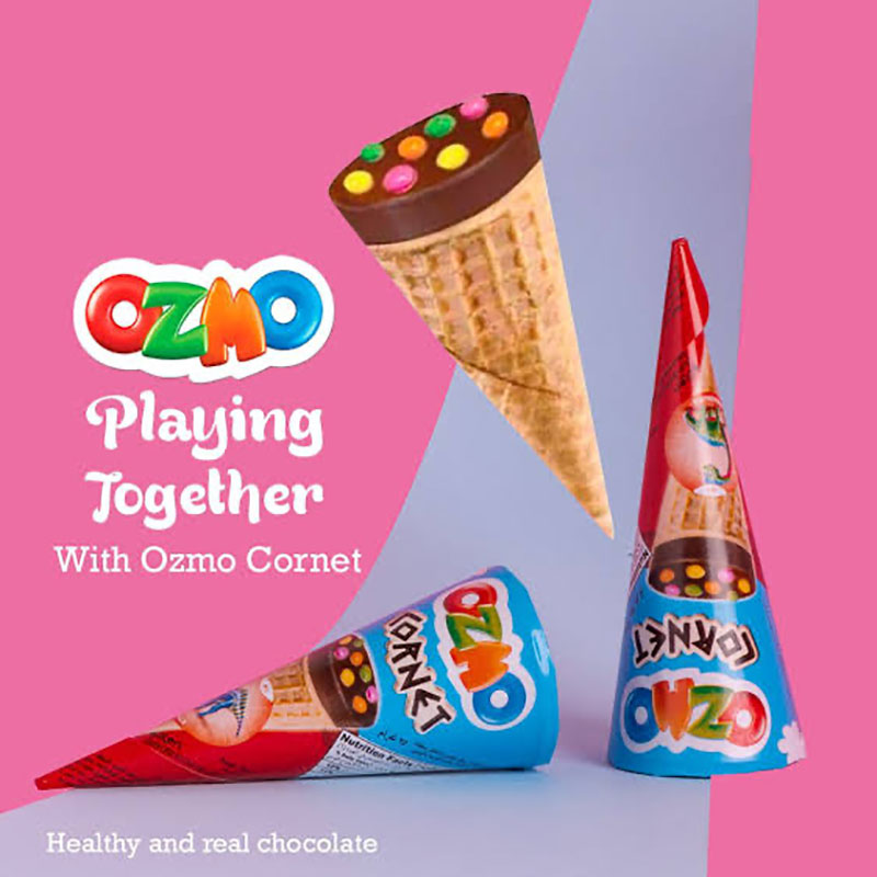 شکلات قیفی اسمارتیز دار اوزمو Ozmo Corent2