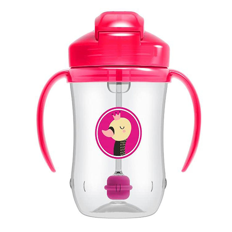 آبمیوه خوری 6+ ماه دسته دار دکتر براون صورتی