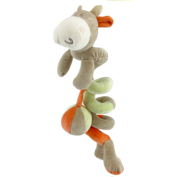 آویز مارپیچی تخت و کریر فنری جغجغه دار7