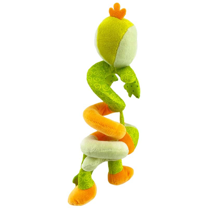 آویز مارپیچی تخت و کریر فنری جغجغه دار1