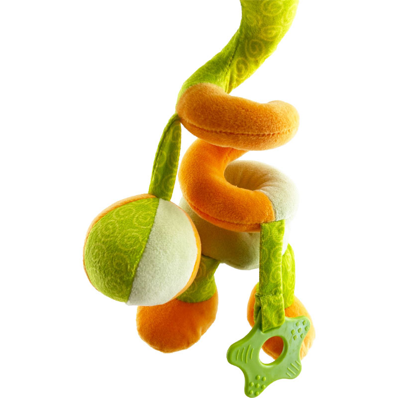 آویز مارپیچی تخت و کریر فنری جغجغه دار3