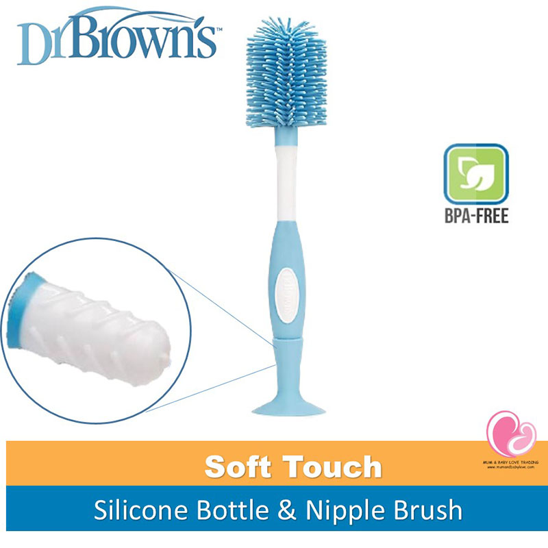 برس شیشه شور سیلیکونی دکتر براون 3Dr.Brown