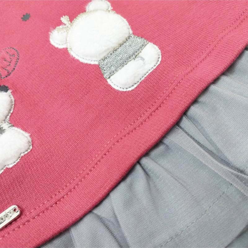 بلوز و شلوار دخترانه طرح سه خرس ایندیگو indigo3