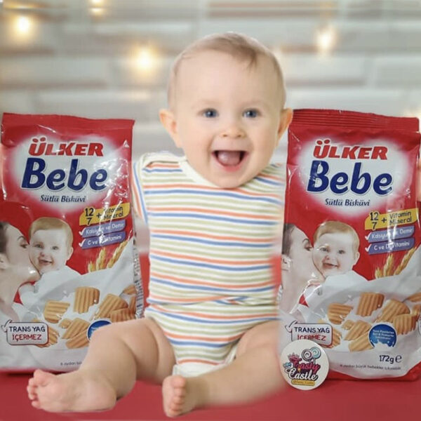 بیسکوییت شیر و گندم 400 گرمی اولکر Ulker