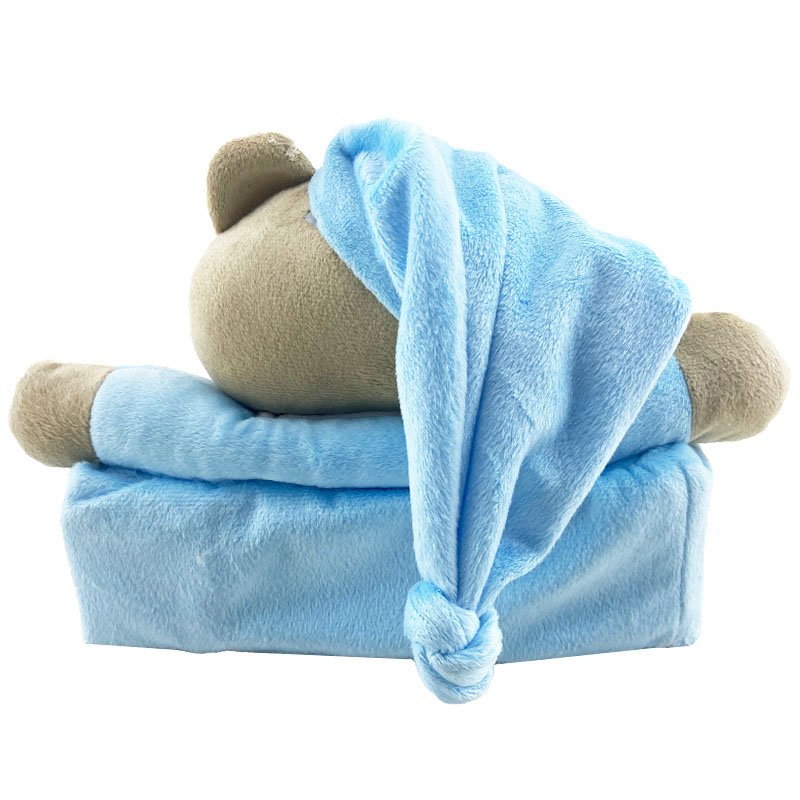 جا دستمالی طرح خرس نانان کلاه دار