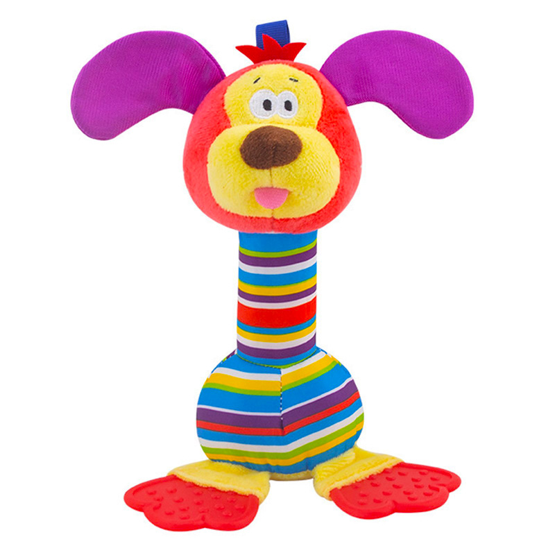 جغجغه سوسیسی دندان گیر دار حیوانات happy monkey4