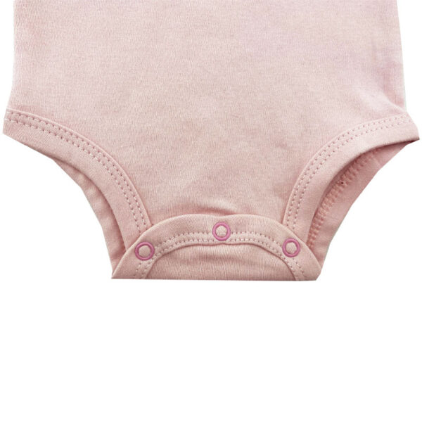 زیردکمه رکابی دخترانه صورتی ستاره نیلی Nili2