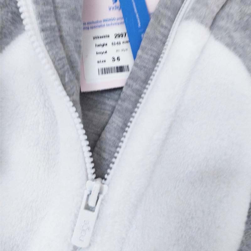 سرهمی زیپ دار کلاه دار فیل عروسکی ایندیگو indigo