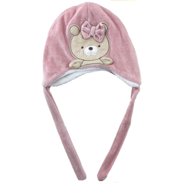 سرهم مخمل کلاه دار خرس بازیگوش ایندیگو indigo3