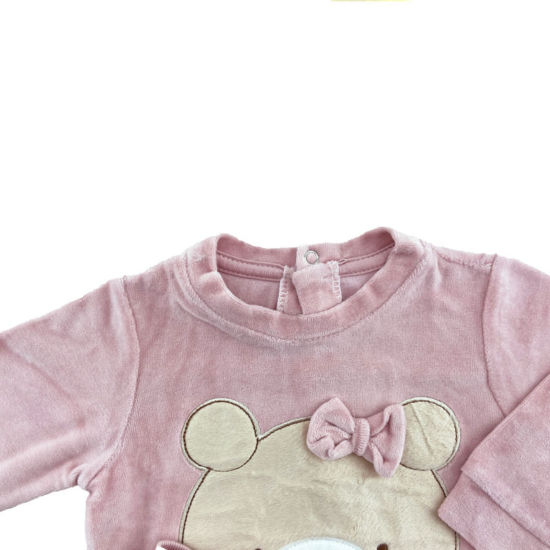 سرهم مخمل کلاه دار خرس بازیگوش ایندیگو indigo2