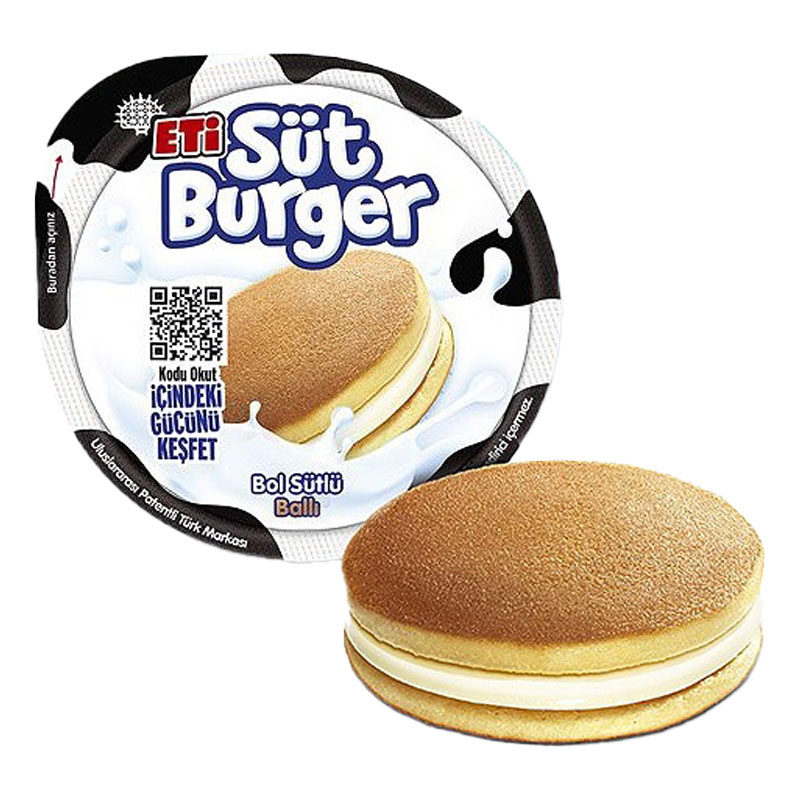 کیک سوت برگر کرم دار شیر و عسل اتی Eti1