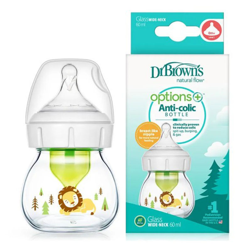 شیشه شیر پیرکس 60 میلی لیتر دکتر براون Dr .Brown’s