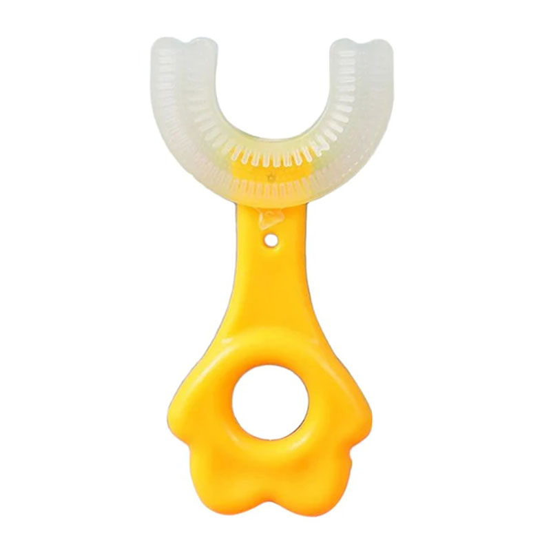 مسواک چرخشی و ماساژور لثه طرح پنجه Toothbrush2