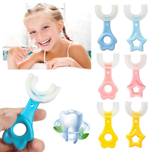 مسواک چرخشی و ماساژور لثه ستاره Toothbrush4