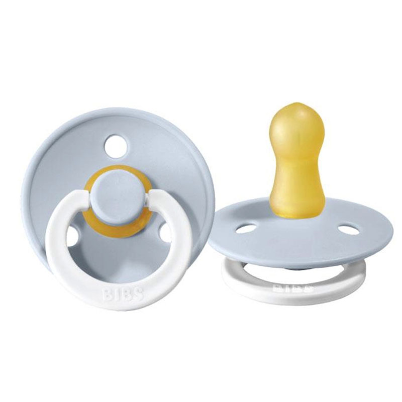 پستانک شبرنگ سرگرد 2 عددی سرمه ای-آبی بیبس Bibs4