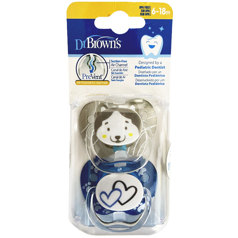 پستانک ارتودنسی سگ و قلب دکتر براون Dr.Browns