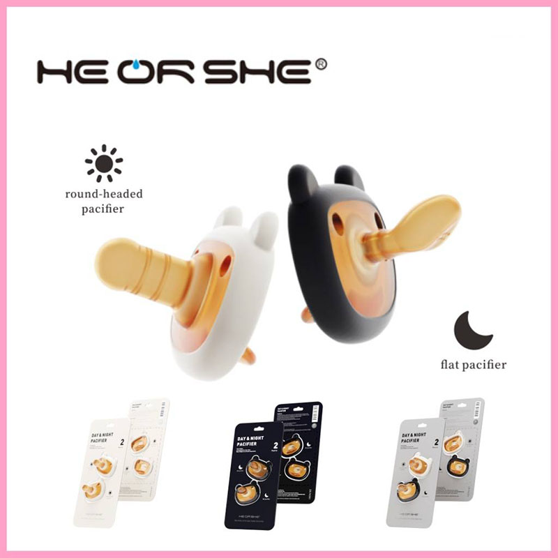 پستانک روز و شب دو عددی هی اور شی Heorshe2