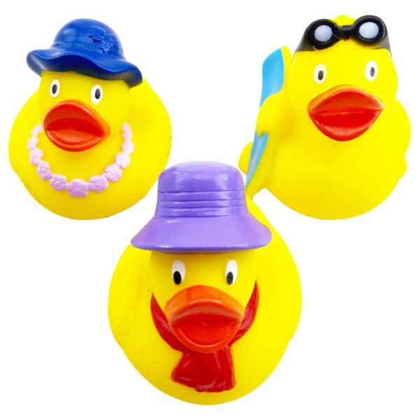 پوپت حمام اردک کلاه دار 3 عددی Toys