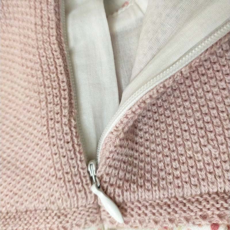 پیراهن دخترانه بافت گلدار ایندیگو indigo3