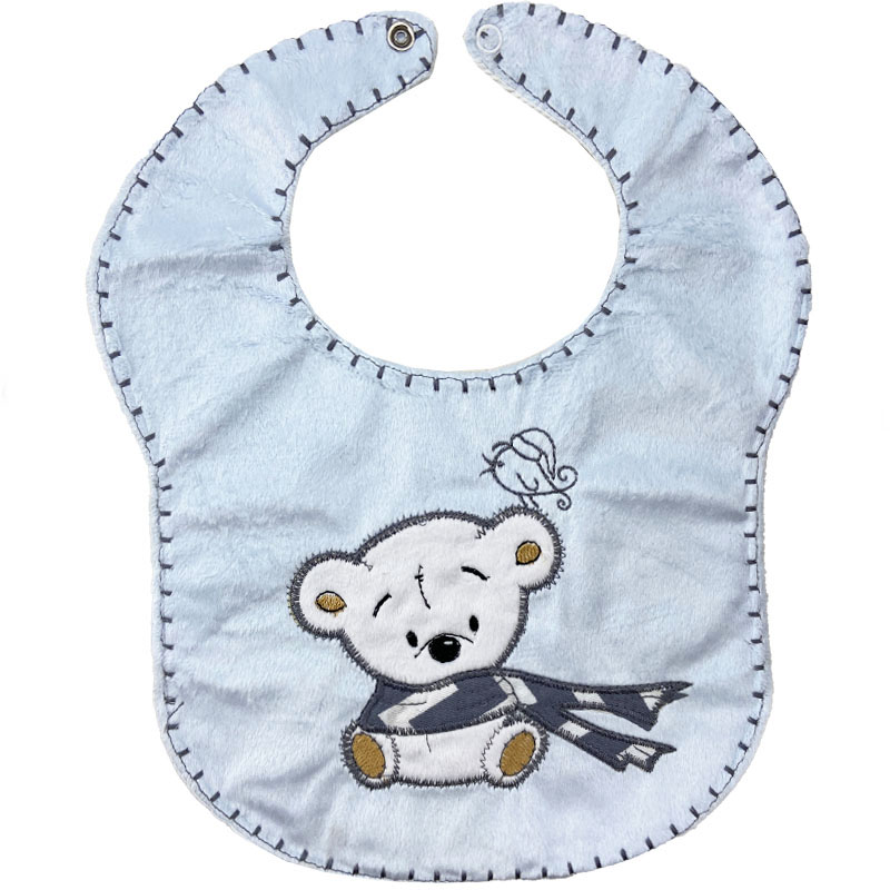 پیش بند مخمل طرح خرس و گنجشک OkieDokie1