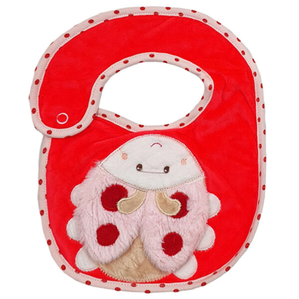 پیش بند مخمل و دستمال گردن کفشدوزک Lebe2