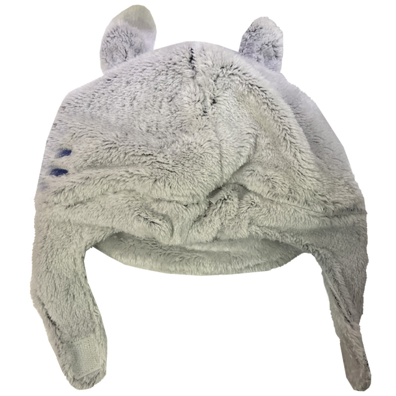 کلاه نوزادی آستردار طرح ببر گوش دار Papo1
