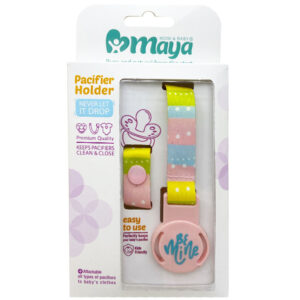 بند پستانک پارچه ای خال دار راه راه مایا Maya