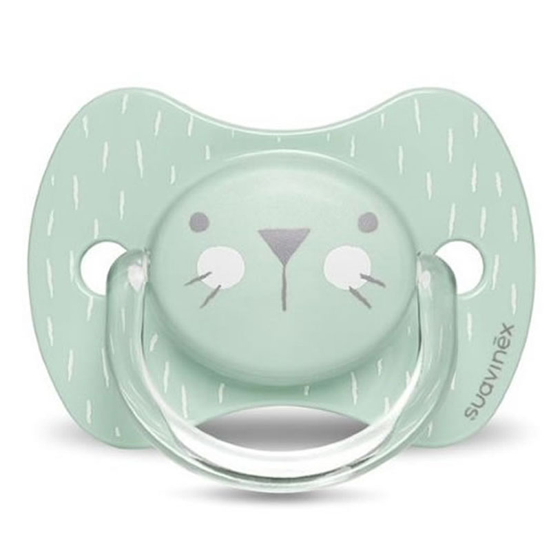 پستانک بادامی طرح خرگوش 0-6 ماه suavinex1