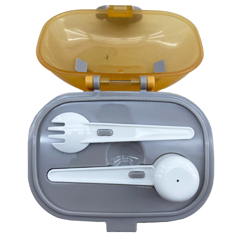 انبار غذا و شیر خشک پیمانه دار طرح گل 550 میل Jiayi3