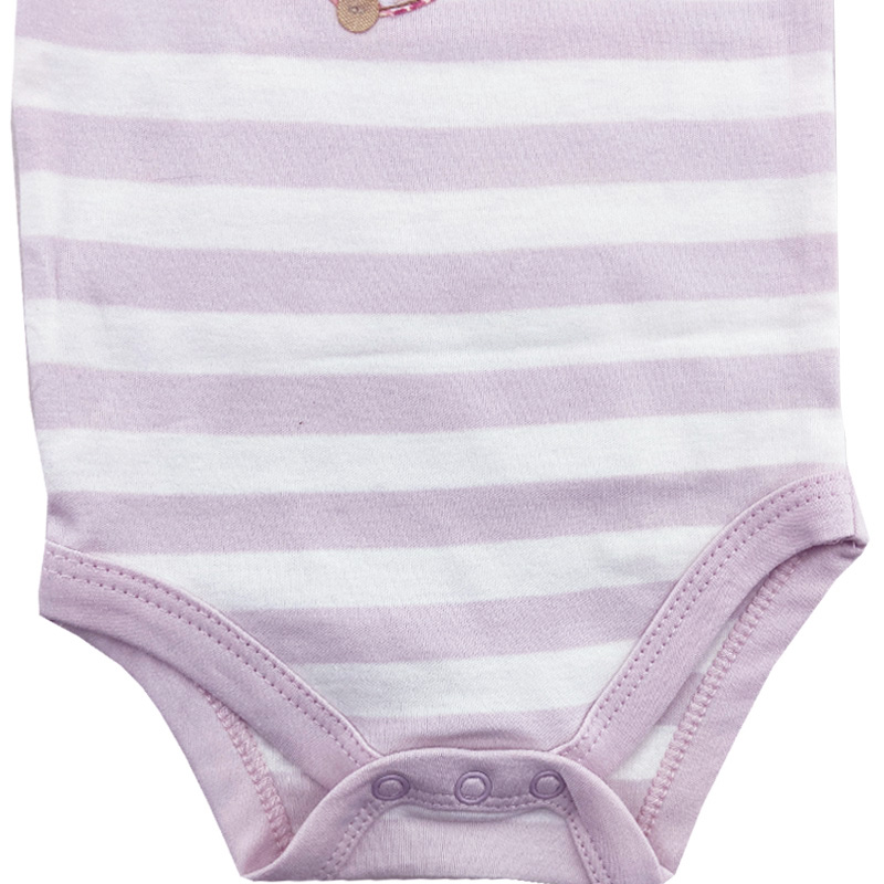 زیردکمه رکابی دخترانه راه راه Violet دانالو Danaloo2