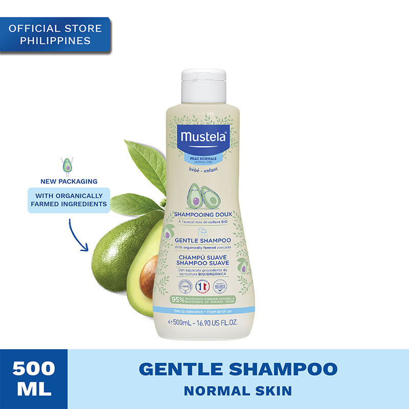 شامپو سر 95% ارگانیک 500 میل ماستلا Mustela