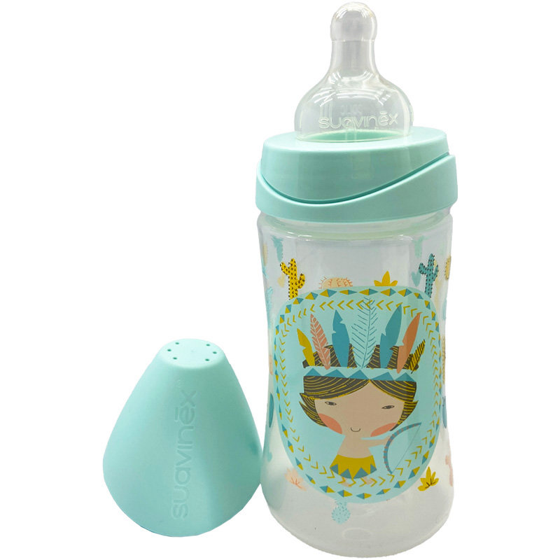 شیشه شیر 0+ ماه سرخپوست 270 میل سواوینکس suavinex1