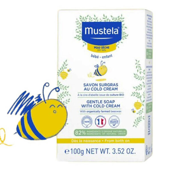 صابون 100 گرمی با رایحه عسل ماستلا Mustela