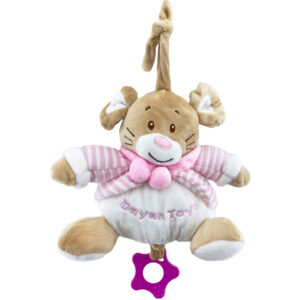 عروسک نخ کش موزیکال موش دایان تویز Dayan Toys صورتی