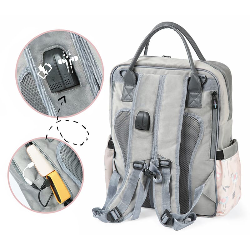 ساک لوازم کوله مخمل Love Song گنجشک