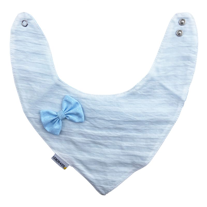 ست توربان، پاپوش و پیش بند پاپیون خال دار Lemon Kids4