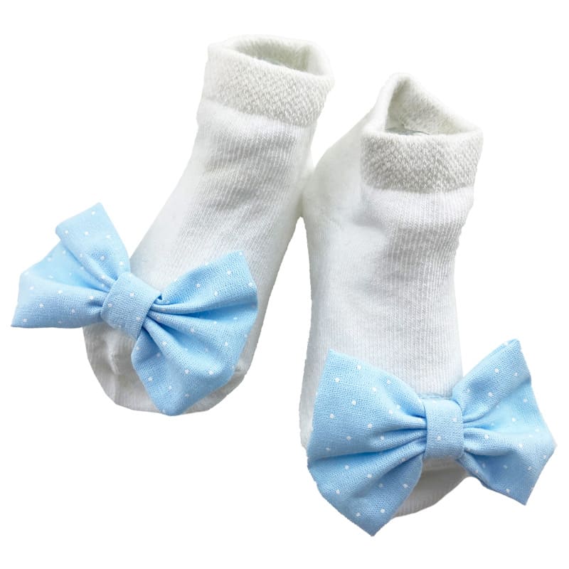 ست توربان، پاپوش و پیش بند پاپیون خال دار Lemon Kids5