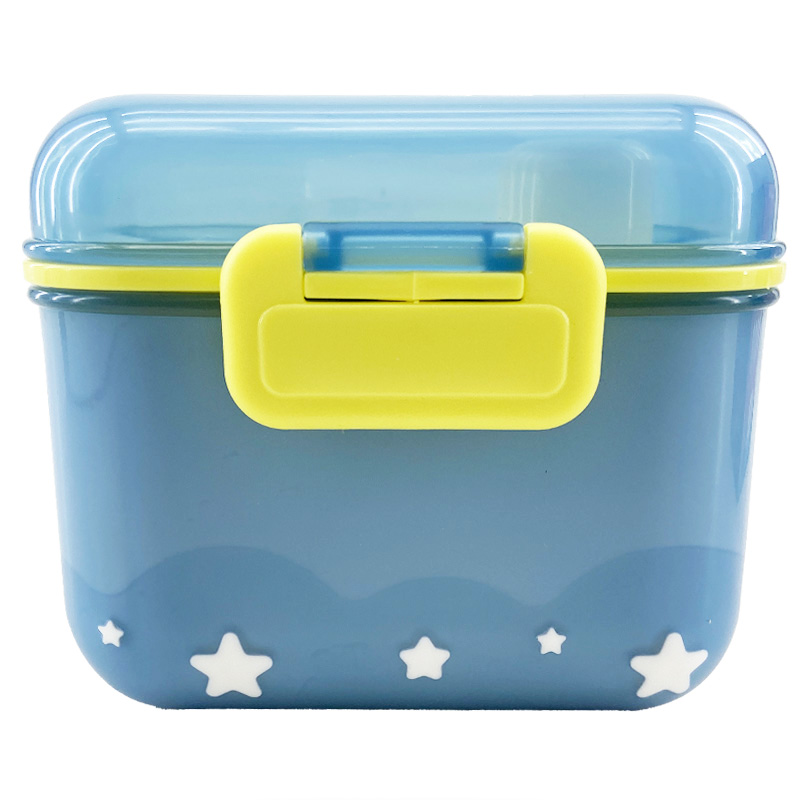 انبار غذا و شیر خشک پیمانه دار طرح ستاره 360 میل Jiayi آبی