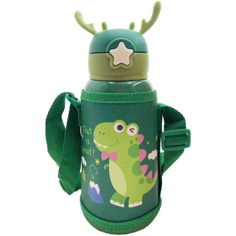 فلاسک استیل طرح گوزن بند دار Lucky Partner1