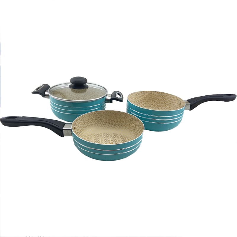 سرویس قابلمه 4 تکه خط دار آموتیا Amutiya