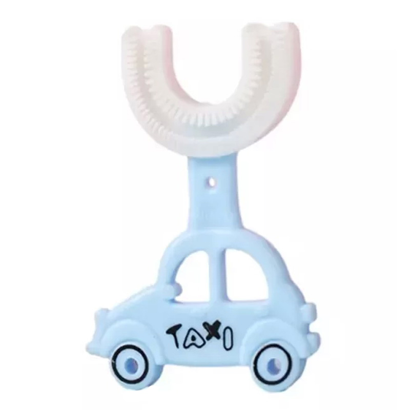 مسواک چرخشی U-shaped تاکسی Little Wallaby آبی