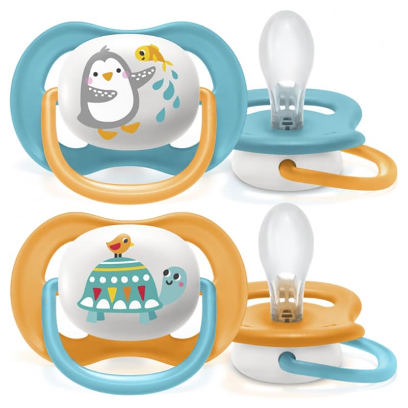 پستانک اولترا ایر 6-18ماه پنگوئن و ماهی اونت Avent