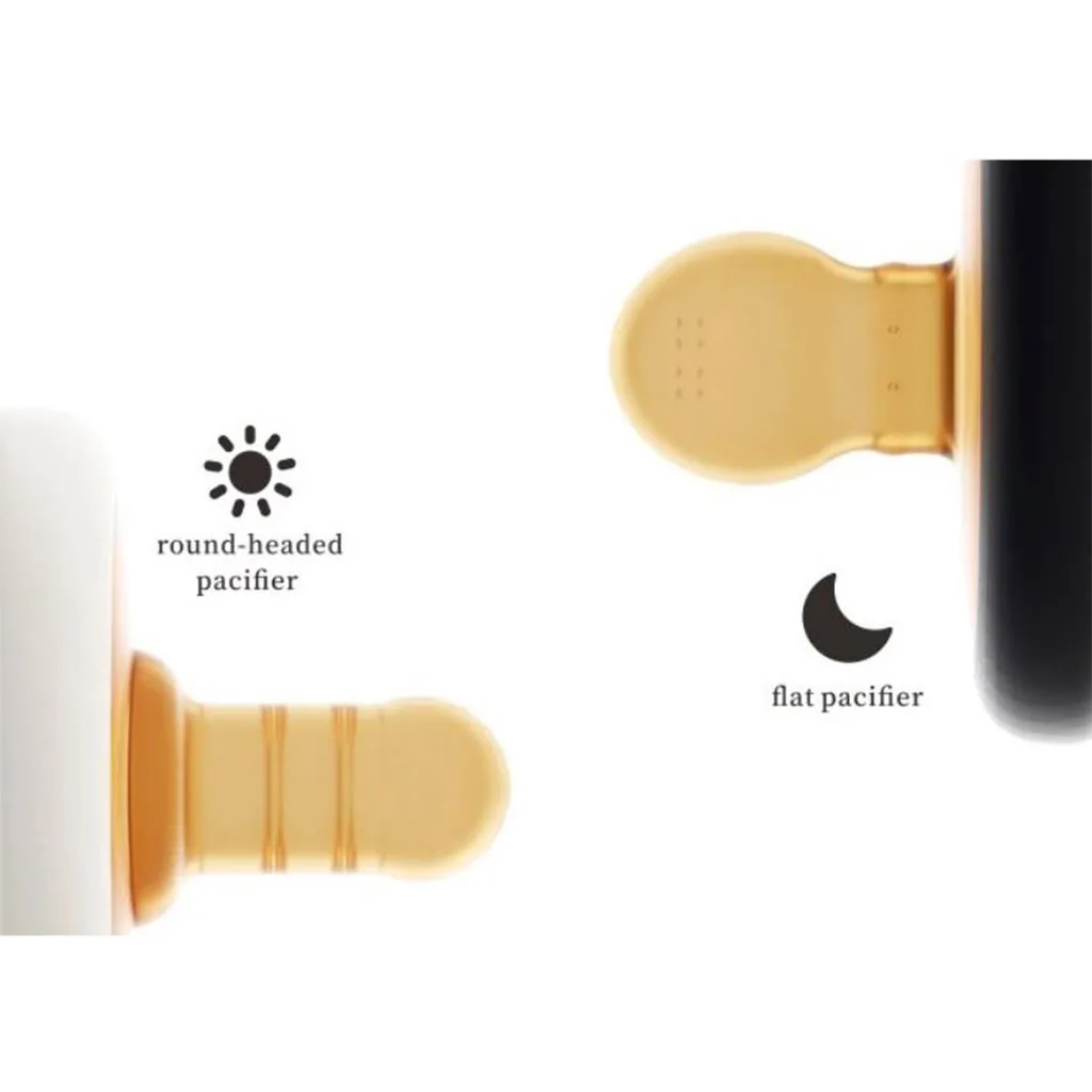 پستانک 2عددی مشکی ارتودنسی هی اور شی He or she