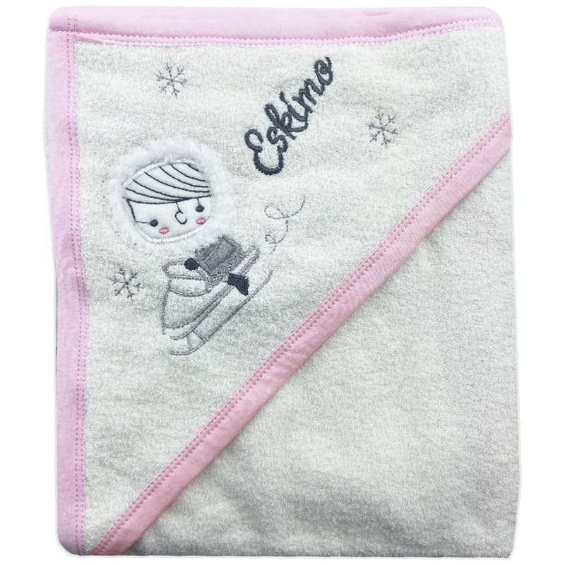 حوله چهارگوش Eskimo دختر و اسکیت مادركر Mothercare1