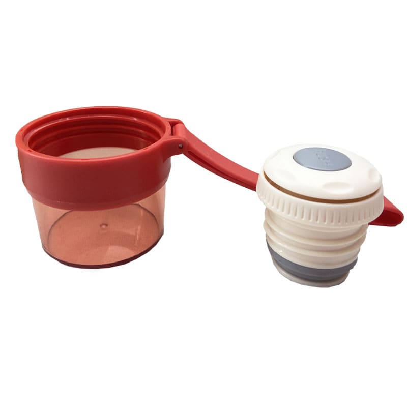 فلاسک استیل با درب شیشه ای 500 میل Liuduo1