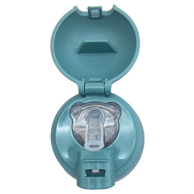 فلاسک استیل کودک با کاور سیلیکونی نی نو1