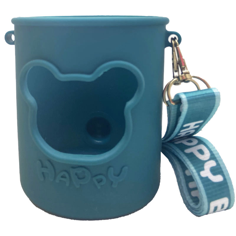 فلاسک استیل کودک با کاور سیلیکونی نی نو3