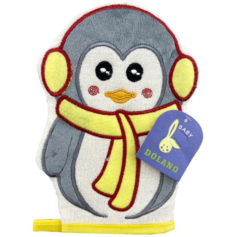 لیف حمام کودک پنگوئن دولانو Dolano زرد