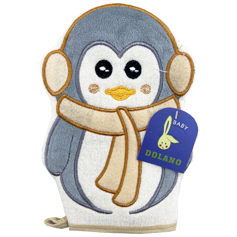 لیف حمام کودک پنگوئن دولانو Dolano کرمی